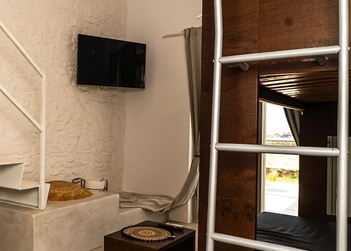 Ήσυχο Κυκλαδίτικο Σπιτι White Stone N8 Apartment